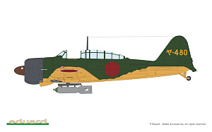 Сборная модель 1/48 Kamikaze Tokkotai IJN Special Attack Units (Dual Combo) (Eduard kits)