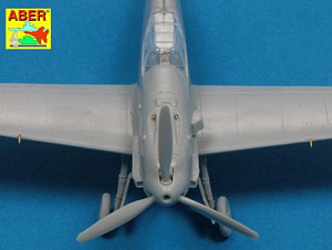Дополнения из латуни 1/72 Оружие для Messerschmitt Bf-109E-3 до Bf-109G-4