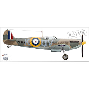 Сборная модель 1/32 Supermarine Spitfire Mk.Ia "Brian Lane" (Kotare)