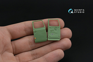 3D Декаль интерьера кабины УРАЛ 4320 (KittyHawk/Zimi model) (с 3D-печатными деталями)