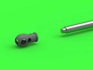 Дополнения из латуни 1/72 Sherman VC Firefly - Ordnance QF 17pdr (76.2mm) gun barrel
