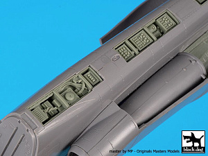Дополнения из смолы 1/48 СУ-25 Big set (для модели Zvezda) 