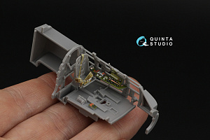 3D Декаль интерьера кабины A6M5 Zero, пр-ва Mitsubishi (Fine Molds)