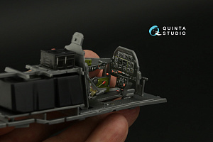3D Декаль интерьера кабины P-51D Mustang (Zoukei-Mura SWS)