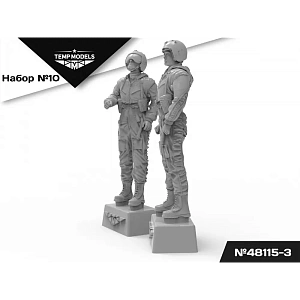 Дополнения из смолы 1/48 Пилоты ВМСК Набор №10-3 (Temp Models)