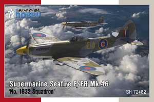 Сборная модель 1/72 Supermarine Seafire F/FR Mk.46 'No.1832 Sqn' (Special Hobby)