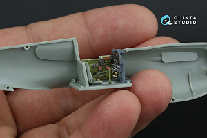 3D Декаль интерьера кабины P-40E Warhawk (Academy/Моделист) (с 3D-печатными деталями)