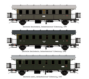 Сборная модель 1/35 Пассажирский вагон Description Cid-27 (Das Werk)