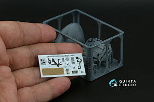 Радарный отсек с носовым конусом для Ка-52М (Quinta Models) (с 3D-печатными деталями)