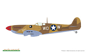 Сборная модель 1/48 Supermarine Spitfire Mk.IXc early version ProfiPACK edition (Eduard kits)