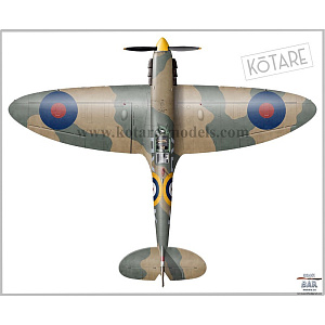 Сборная модель 1/32 Supermarine Spitfire Mk.Ia "Brian Lane" (Kotare)