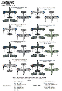 Декаль 1/48 Supermarine Walrus Mk.I Collection. (8) (Xtradecal)