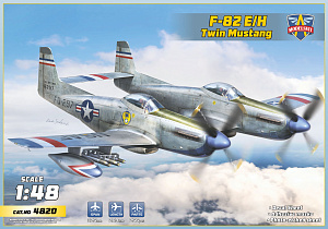 Сборная модель 1/48  North-American F-82E/H Twin Mustang  (Modelsvit)