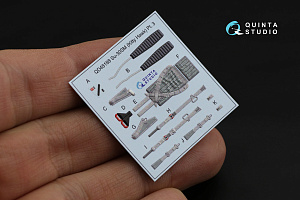 ЗD Декаль кабины для Су-30СМ (Звезда) (с 3D-печатными смоляными деталями)