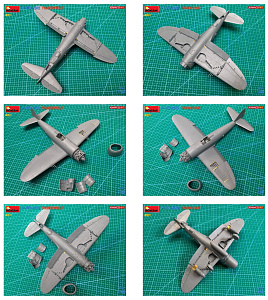 Сборная модель 1/48 Republic P-47D -25RE Thunderbolt ADVANCED KIT (Mini Art)