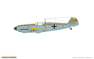 Сборная модель 1/48 ADLERANGRIFF (DOUBLE kit) Messerschmitt Bf-109E (Eduard kits)