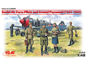 Дополнения из смолы 1/48 Soviet AF Pilots and Ground Personnel 1943-45 (ICM)