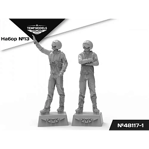 Дополнения из смолы 1/48 Пилоты ВКС РФ (СВО).ПСО НАБОР №13-1 (Temp Models)
