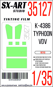 Тонировочная пленка 1/35 K-4386 Typhoon-VDV (Meng)
