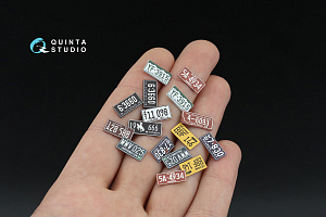 Автомобильные номера США, западные штаты, 1950-1960 (для всех моделей) (на метал. основании), часть2