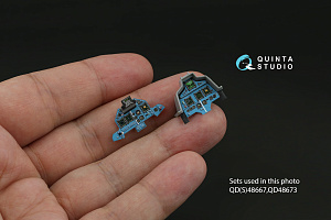 3D Декаль включенные дисплеи Су-30СМ наборов QD/QDS-48667 (Звезда)