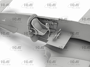 Сборная модель 1/32 Henschel Hs-123A-1 late version (ICM)