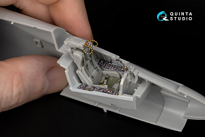 3D Декаль интерьера кабины F-8J Crusader (Hasegawa/Hobby 2000)