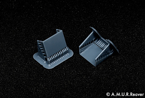 Дополнения из смолы 1/48 Рампы воздухозаборников и окна перепуска для F-14 (A.M.U.R.Reaver)