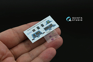 3D Декаль включенные дисплеи Су-30СМ набора QD+48671 (Звезда)