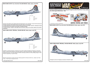 Декаль 1/72 Boeing B-29A Superfortress (2) (Kits-World)