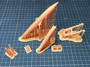 Дополнения из смолы 1/72 Ракета КС-10 (Mazhor Models)