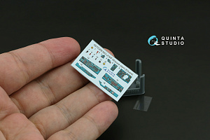 3D Декаль интерьера кабины МиГ-21МФ (Московского завода) (Eduard) (с 3D-печатными деталями)