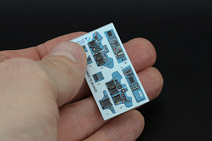 ЗD Декаль кабины для Су-30СМ (Звезда) (малая версия)