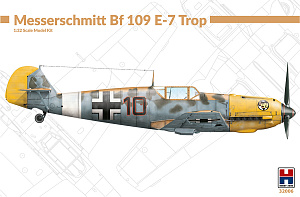 Сборная модель 1/32 Messerschmitt Bf-109E-7 trop (Hobby 2000)