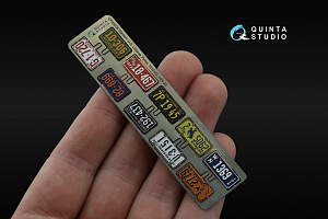 Автомобильные номера США, западные штаты, 1910-1940 (для всех моделей) (на метал. основании)