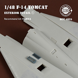 Дополнения из смолы 1/48 Grumman F-14 Tomcat Exterior Details Part 1 (для модели Tamiya)