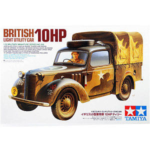 Сборная модель 1/35 Британский легкий многоцелевой автомобиль 10 HP с фигурой водителя (Tamiya)