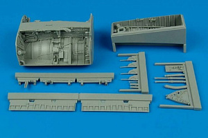 Дополнения из смолы 1/32 Ниши шасси Vought F-8E/F-8J Crusader (Trumpeter kits) 