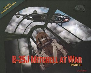 Декаль 1/32 North-American B-25J Mitchells 8 gun straffers (Zotz)