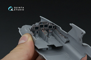 3D Декаль интерьера кабины Ка-52 (Звезда)  (Малая версия)