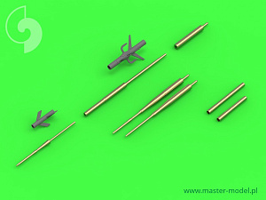 Дополнения из латуни 1/72 Су-17/20/22 (Fitter) ПВД и стволы орудийные