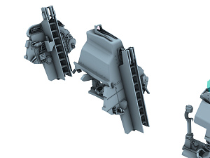 ЗD Декаль кабины для Су-30СМ (Звезда) (с 3D-печатными смоляными деталями)