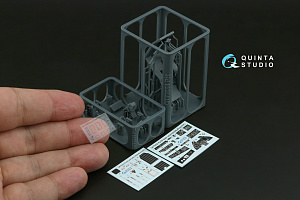 3D Декаль интерьера кабины Ка-50 (черные панели) (HobbyBoss/ARK) (с 3D-печатными деталями)