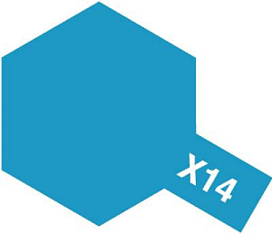 Краска акриловая Acrylic Mini X-14 Sky Blue (Tamiya) (10ml)