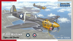 Сборная модель 1/72 P-40E Warhawk 'Tigers and Sharks' (Special Hobby)