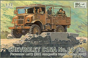 Сборная модель 1/72 Chevrolet C15A No.Cab 13 Personnel Lorry (IBG Models)