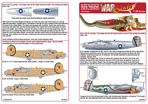 Декаль 1/48 Consolidated B-24J Liberator (Kits-World)