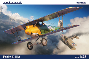 Сборная модель 1/48 Pfalz D.IIIa Weekend edition (Eduard kits)