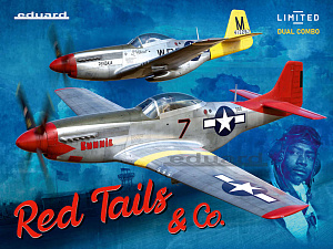 Сборная модель 1/48 RED TAILS & Co. DUAL COMBO (Eduard kits)