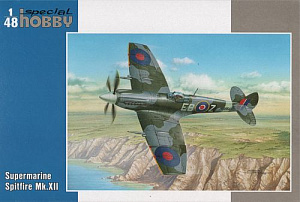 Сборная модель 1/48 Supermarine Spitfire Mk.XII (4x camo) (Special Hobby)